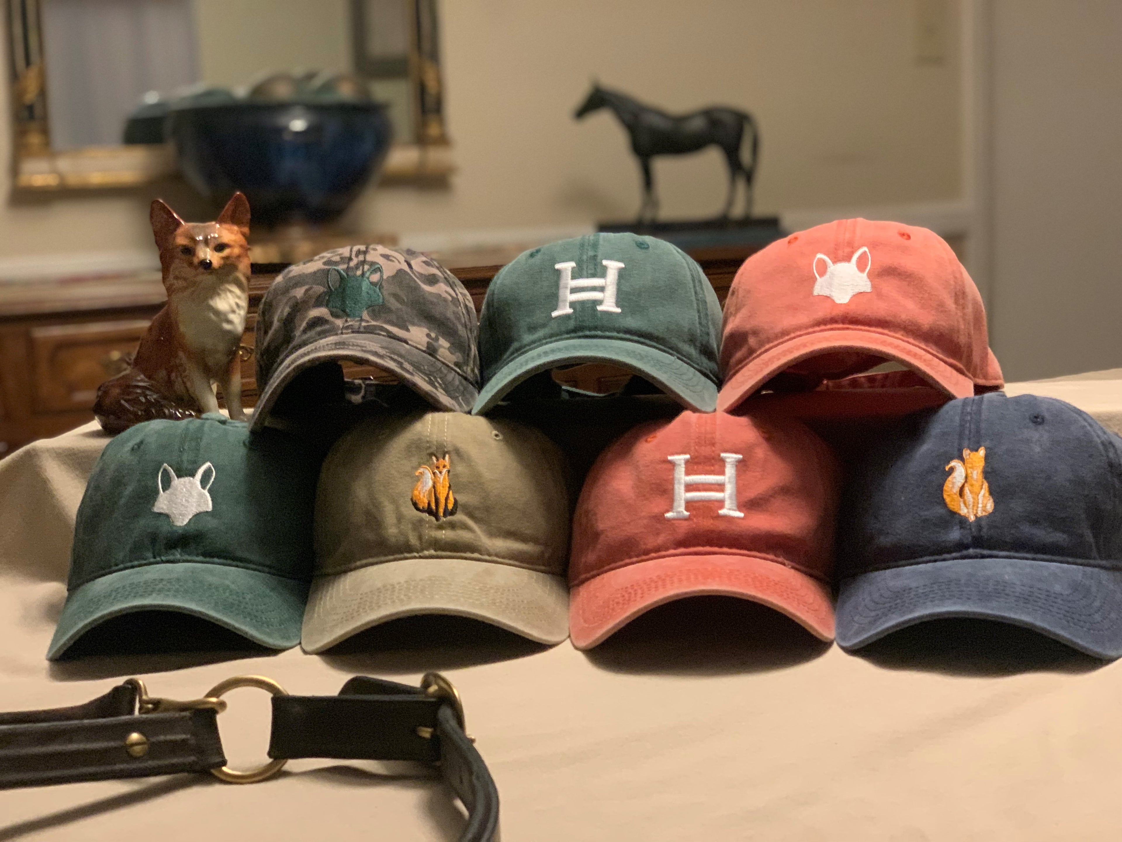 Baseball Cap - "H" Logo Green