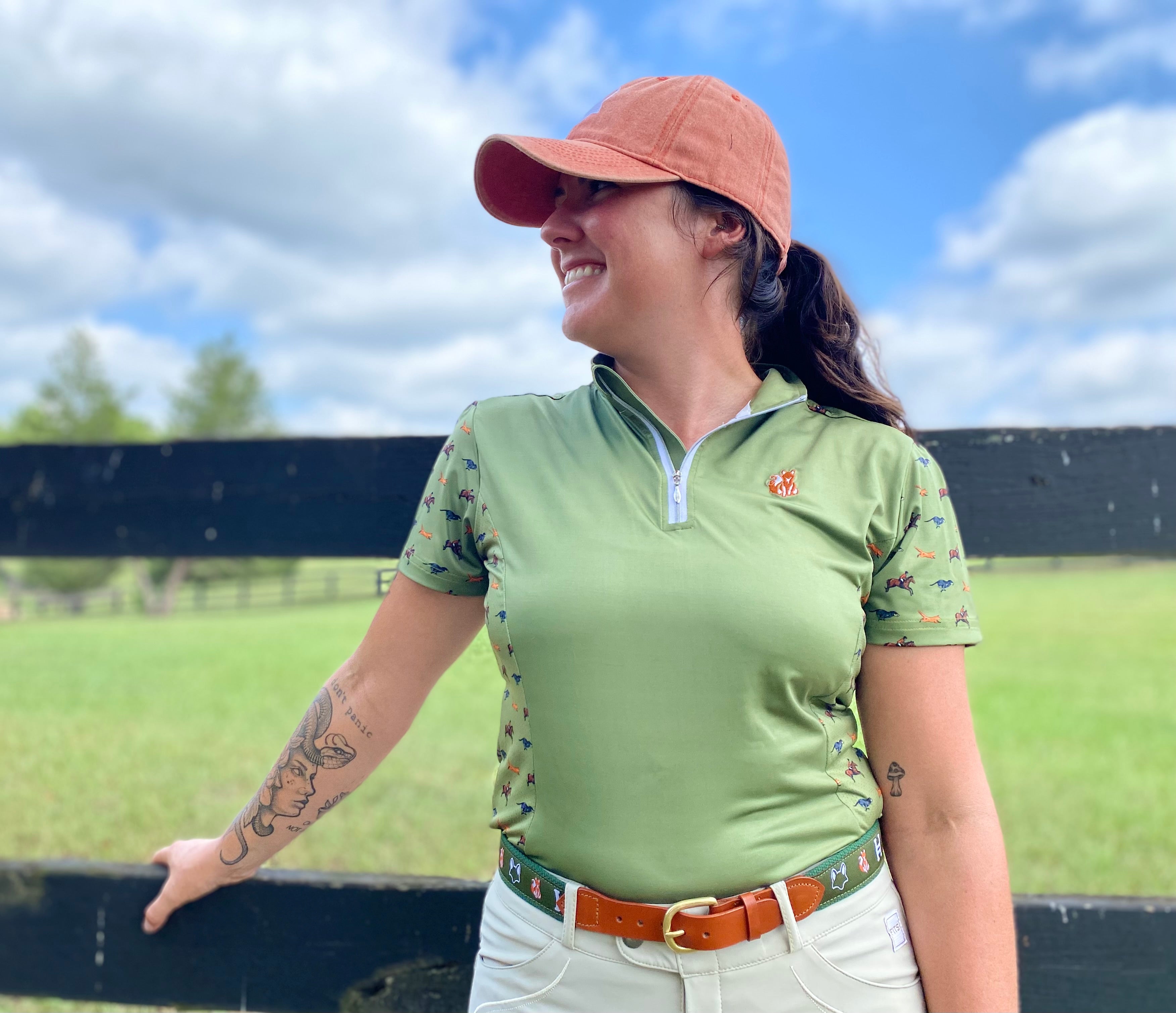 Women's Printed Riding Shirt