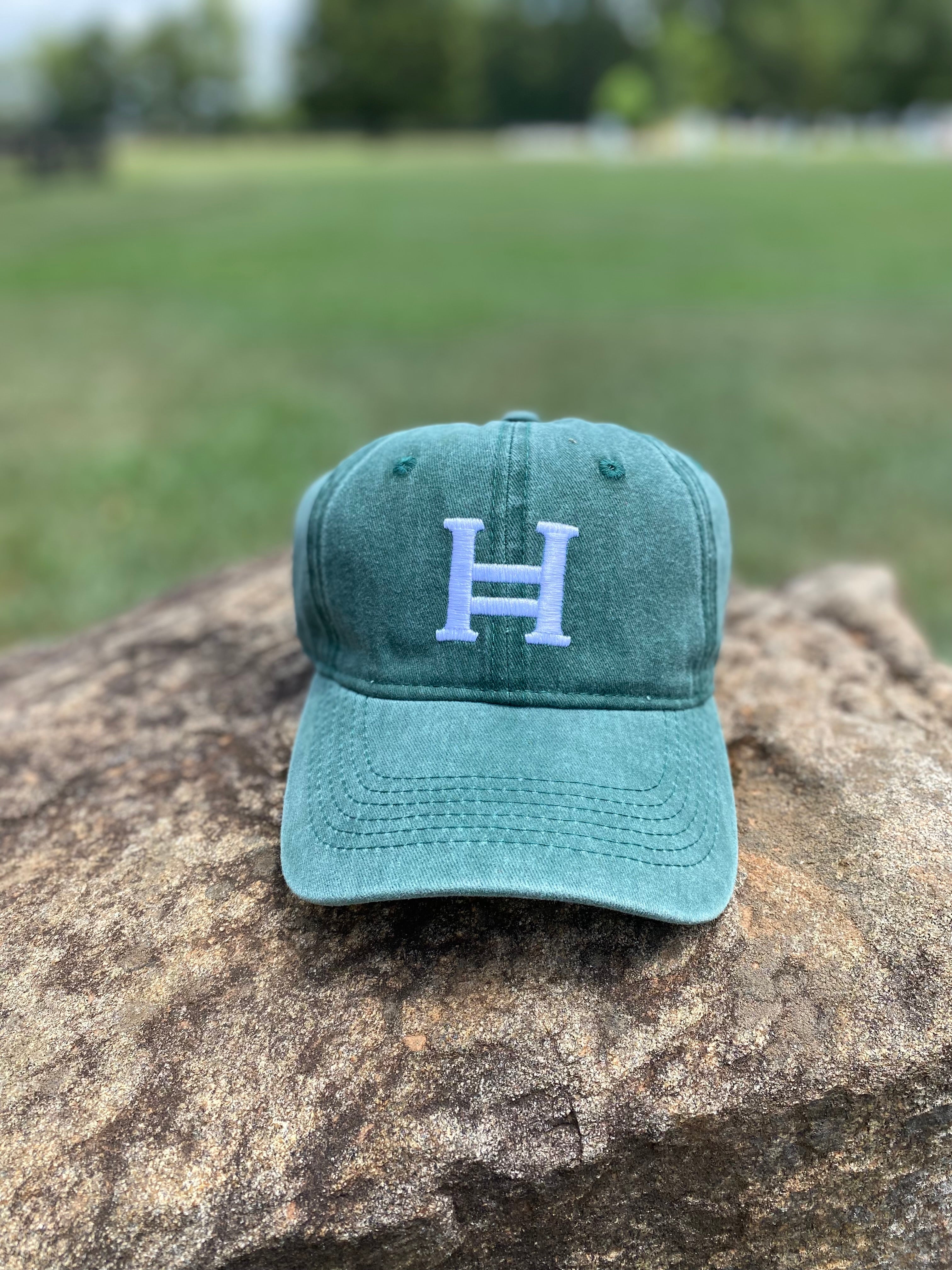 Baseball Cap - "H" Logo Green