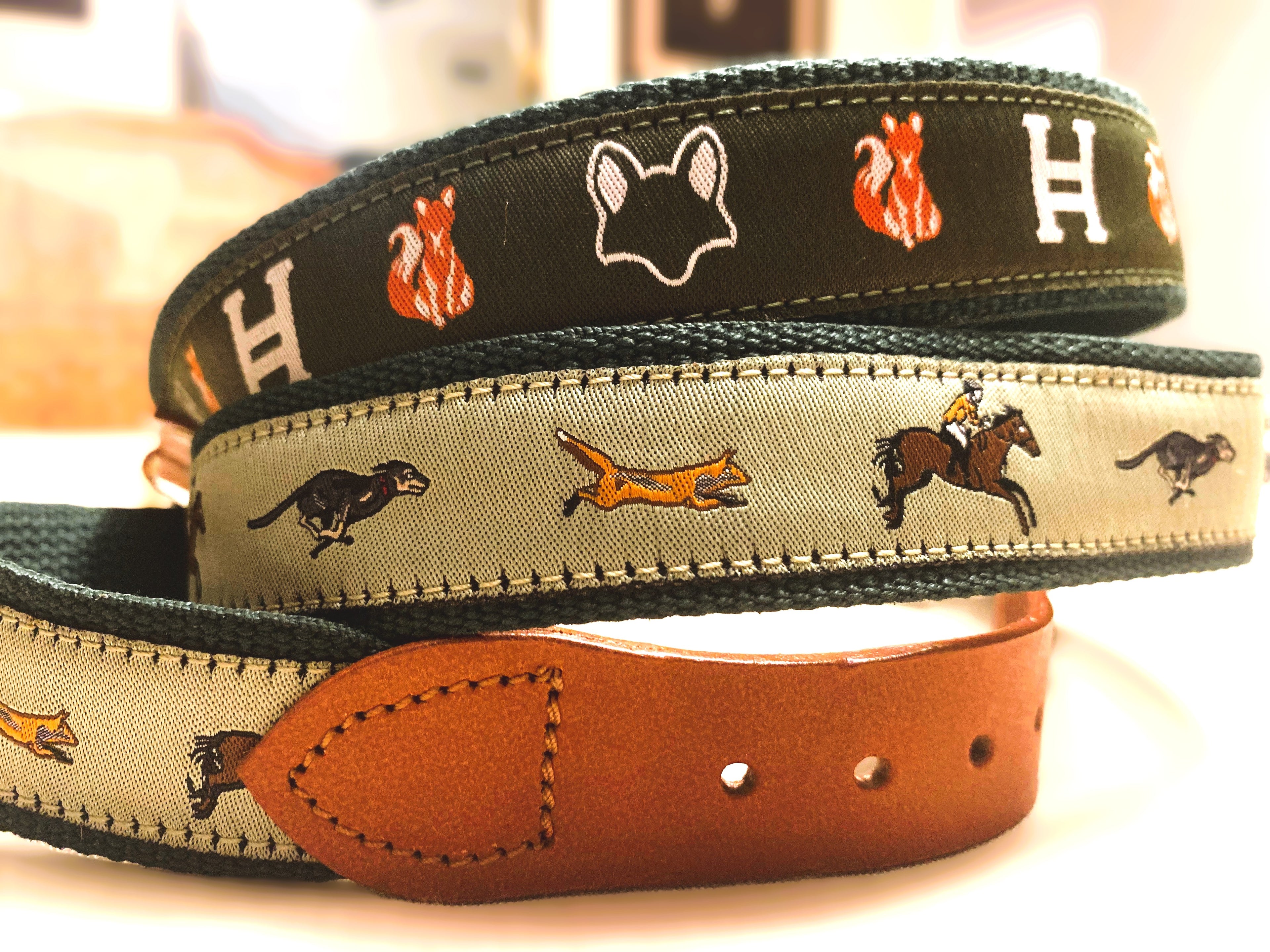 Ribbon Belt Foxhunting