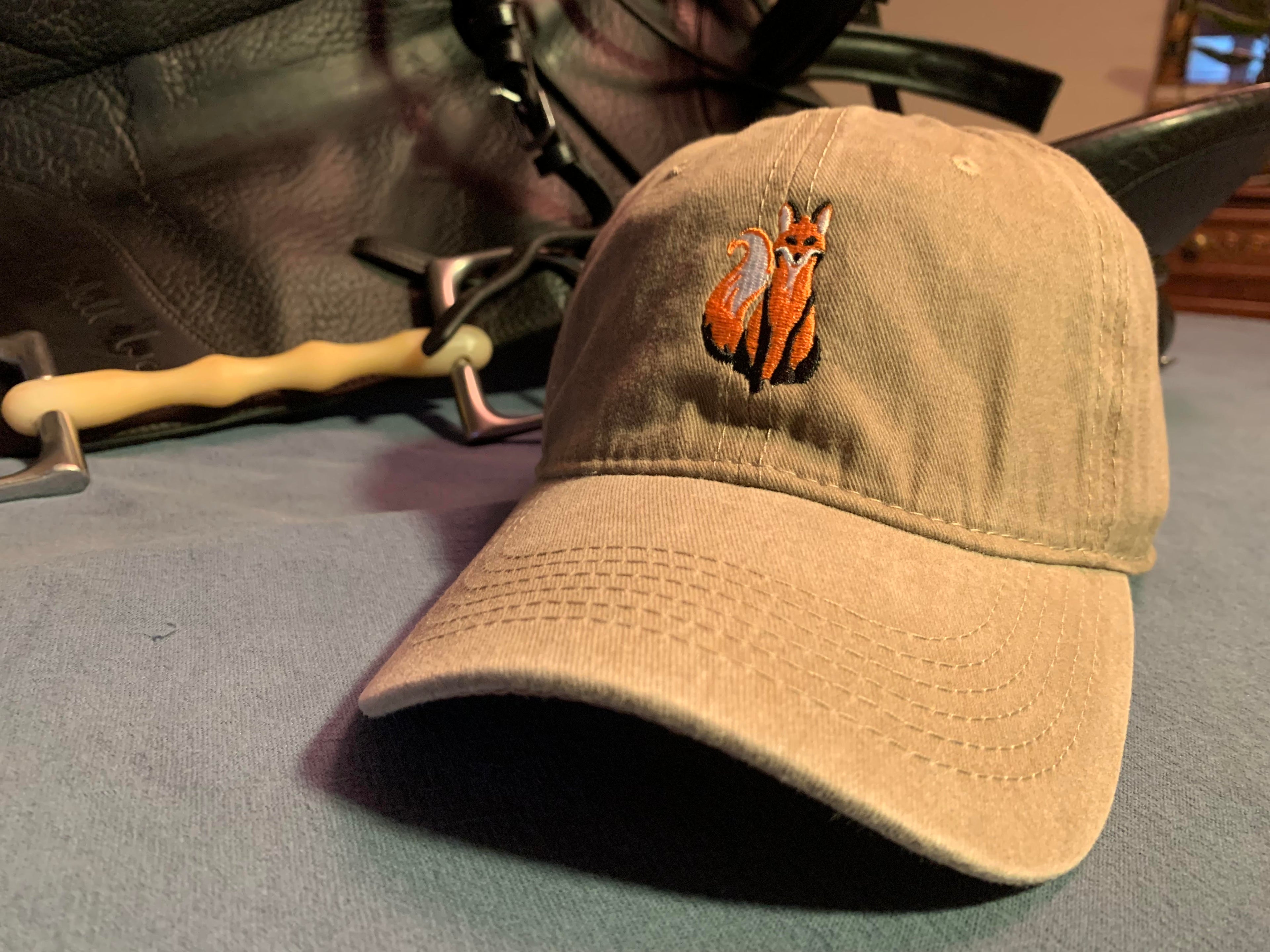Baseball Cap - Fox Logo Olive